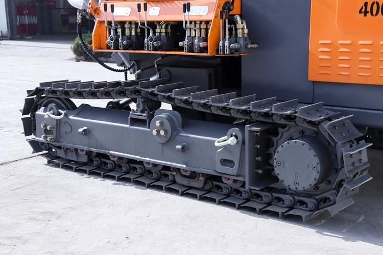 Steel Crawler Type Hydraulic DTH Drilling Rig with Air Compressor