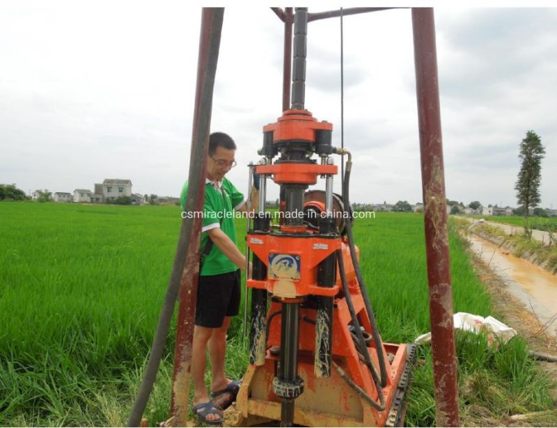 Hgy-200c High-Performance Hydraulic Diamond Drill Core Drilling Rig (200m)