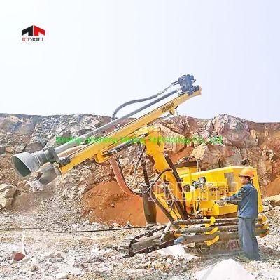 Crawler DTH Horizontal Rock Blasting Drilling Rig