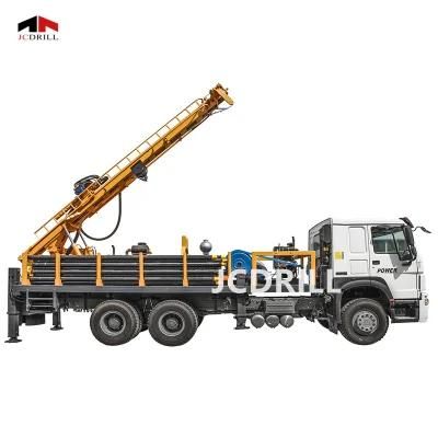 Hydraulic Rotary Drilling CSD300, Truck Mounted Drill Rig Machine on Truck