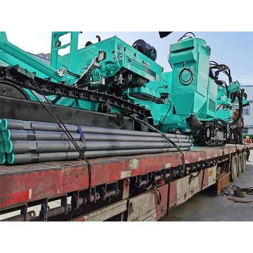 Hf056 Crawler Mounted Integrated DTH Drilling Rig (90mm-150mm Hole)