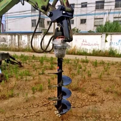 Earth Auger Drill Attachment for Excavator Skid Steer Loader Screw Earth Auger