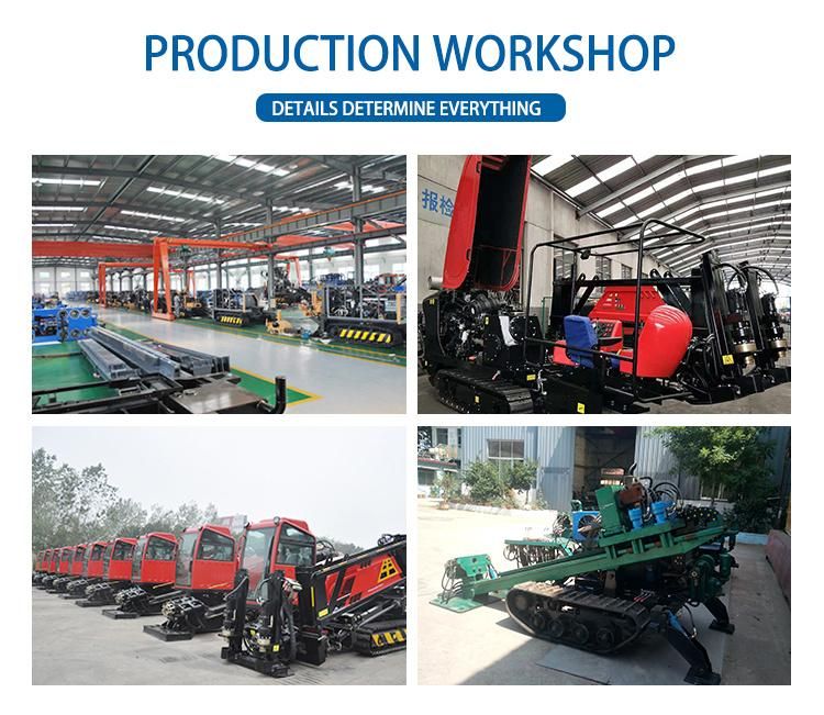 32t Drilling Machinery Horizontal Directional Drilling Rig with Optioal Manipulator