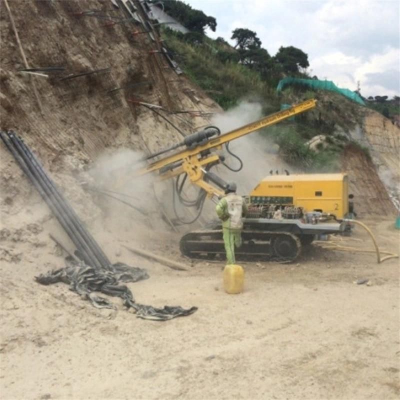 Ground Multifunction Anchor Drilling Anchoring Rig Machines