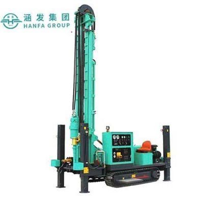 Hfx Series Full Hydraulic Crawler Type Borehole Drill Water Well Drilling Rig