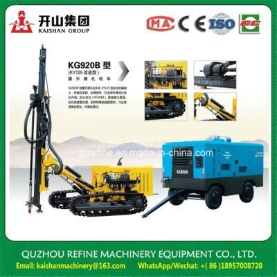 KAISHAN KG920BIII Improved Crawler Diesel Engine Running DTH Drilling Rig