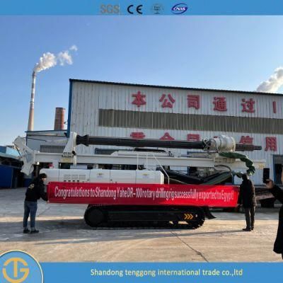 Hydraulic Hammer Construction Auger Crawler Pile Driver Drilling Dr-90 Rig Machine for Free Can Customized