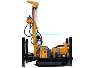 300m Depth Pneumatic Portable Hydraulic Rotary Water Well Borehole Drilling Rig