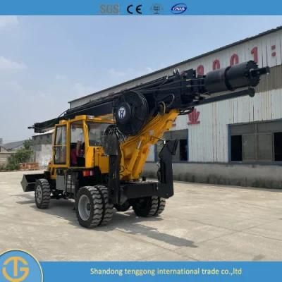Hammer Construction Auger Engineering Project Dl-180 Model Drilling Rig Machine for Sale Dl-180 Model