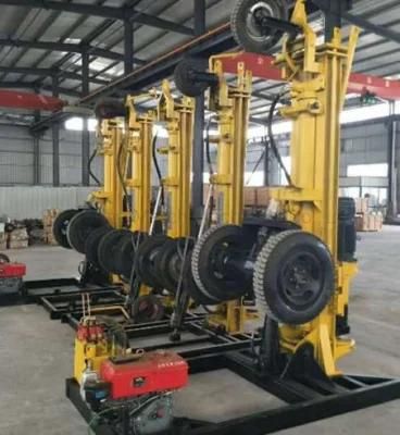 Kqz-200d Pneumatic Water Well Drilling Rig Pneumatic Down-The-Hole Drilling Rig