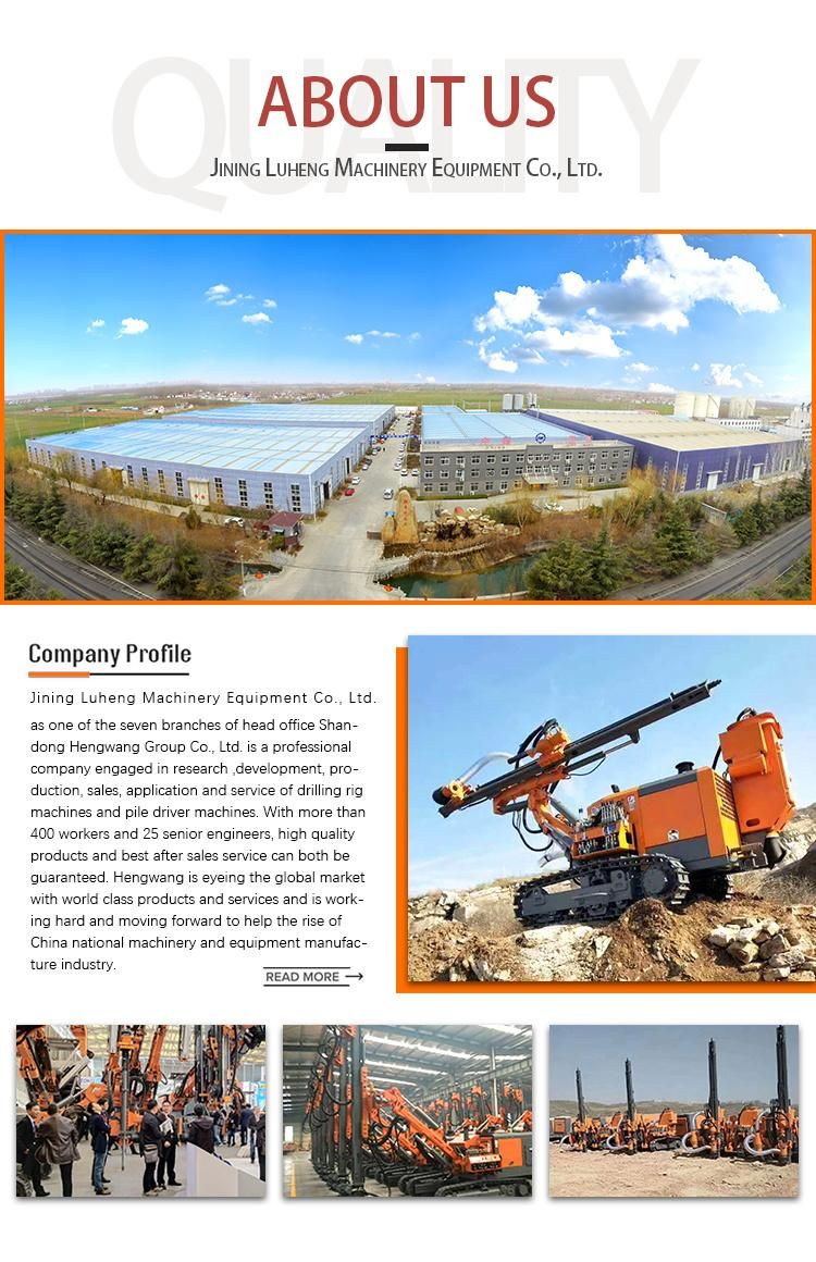 Machinery Portable DTH Drilling Rig Mining for Nigeria