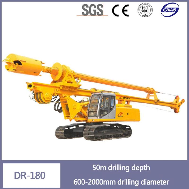 Small Hydraulic Diesel Engine Rotary Drilling Rig for Building Foundation Construction