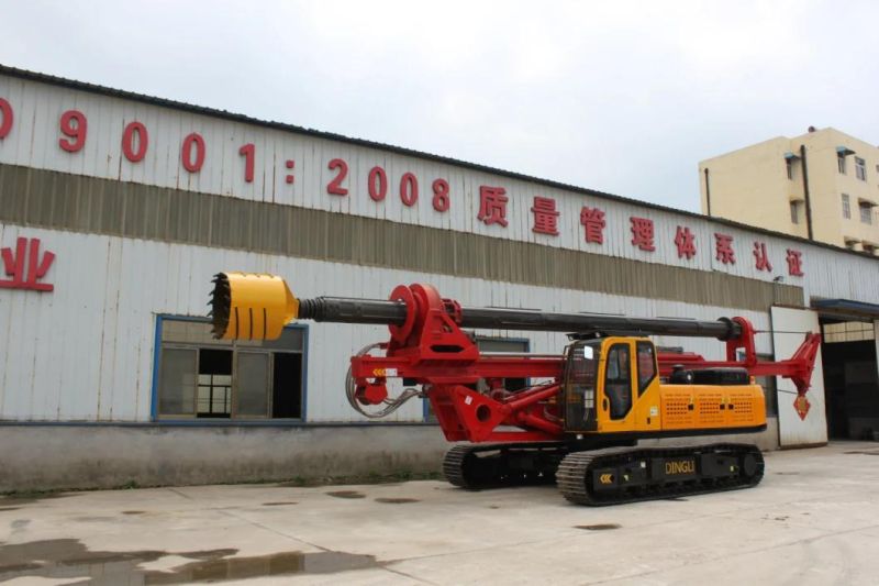 Auger Drilling Rig, Hydraulic Pile Driver Max 40m Drilling Depth