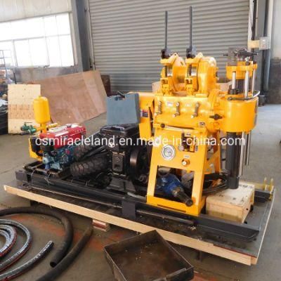 200m Wheel Trailer Mounted Hydraulic Water Well Drilling Rig (XY-200Y)