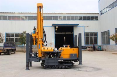 Crawler Type Boring Unit Offshore RC Petroleum Land Drilling Rig with Air Compressor