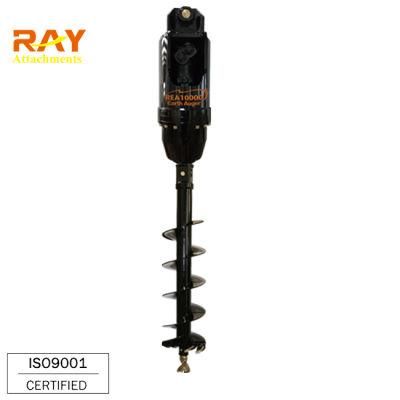1-15 Tons Excavator Auger Drive Unit Earth Drill Hydraulic Earth Auger