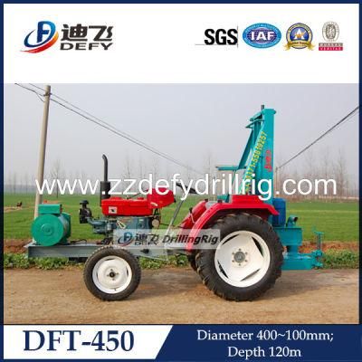 2022 Hot Sale Large Borehole Diameter Tractor Well Drilling Rig