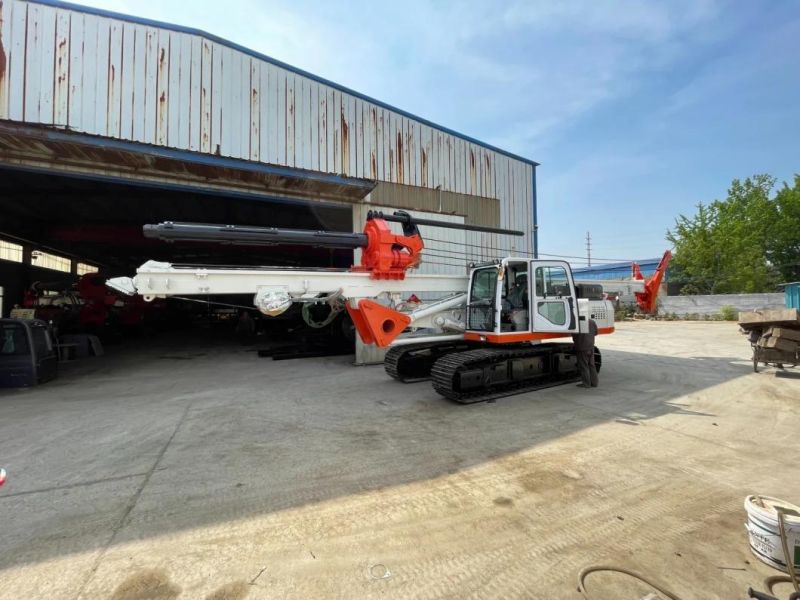 15m Drilling Depth Hydraulic Piling Rig with 1 Year Warranty