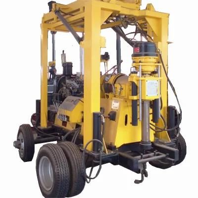 600m Depth Trailer Mounted Water Well Drilling Rig