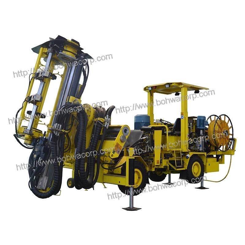 Underground Hydraulic Rock Drill Boomer for Mining, Hydro and Road Tunnel Construction