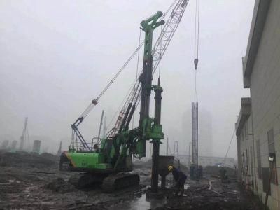 Tysim Drilling 22m Depth Foundation Pile Machine Kr60 Excavator Mini Piling Rig