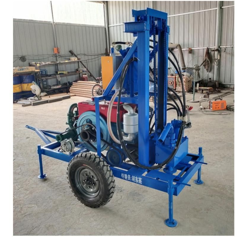 Factory Supply Small Bore Well Deep Hole Rock Drilling Machine