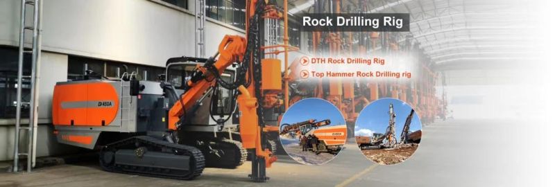 Crawler Mounted Pneumatic Top Hammer Drill Rig