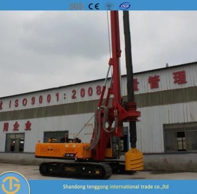Small Rotary Bored Tractor Portable Deep Well Oil Crawler Surface Drilling Rig