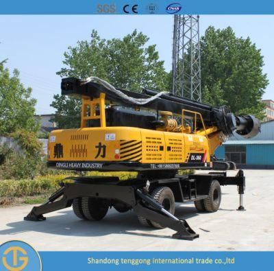 Rotary Oil Surface Mini Piling Machine Head Hydraulic Piling Rig