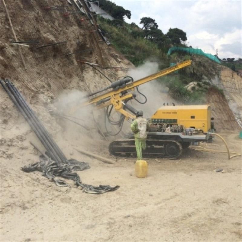 Hydraulic Anchor Drilling Rig for Slope Protection Stabilization