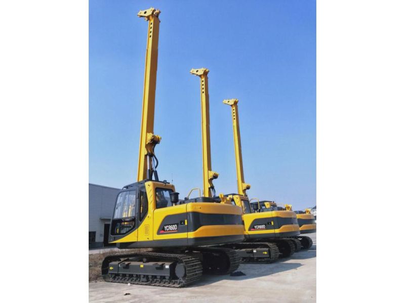 Competitive Price Yuchai 28m Rotary Drilling Rig Ycr60d