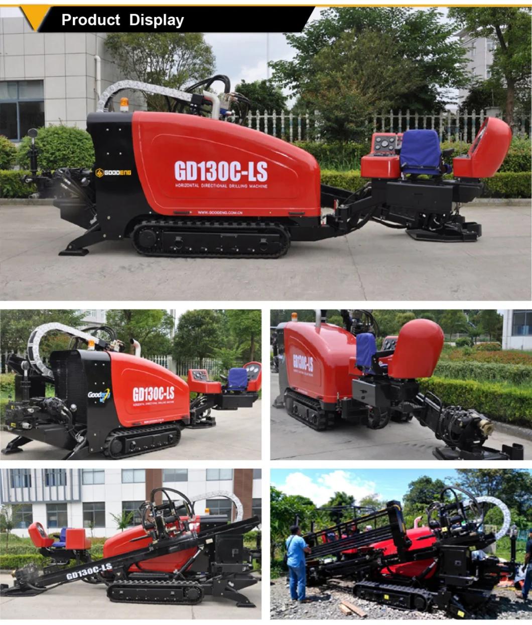 Goodeng GD130C-LS trenchless manchine HDD rig  for electric pipeline