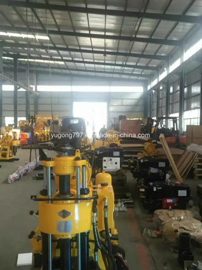 200m Borehole Drilling Machine Deep Diesel Water Well Drilling Rig