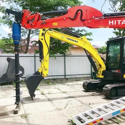 Excavator Gasoline Earth Auger Ground Hole Drill Earth Auger