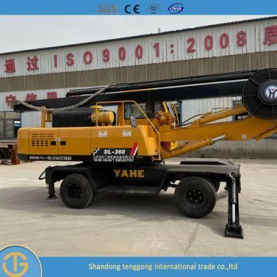 20m Borehole Drilling Machine Rotary Drilling Hydraulic Drilling Rig Construction Engineering