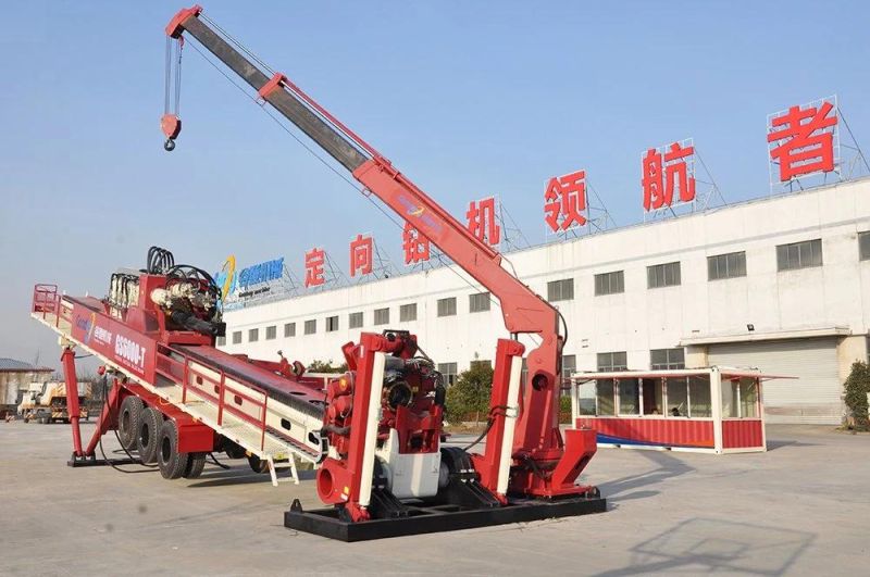 Goodeng 600T(TS) pipeline crossing machine HDD rig for optical fiber/cable/oil/gas system