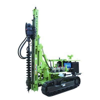 Mini Screw Pile Driving Machine for PV Project