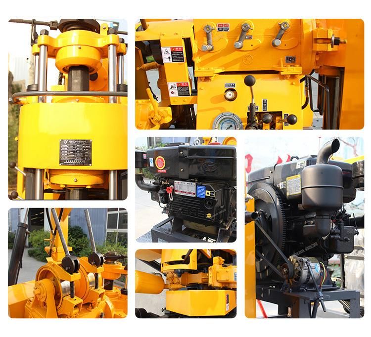 Water Well Tricycle Drilling Rig Portable Mining Machine for Sale