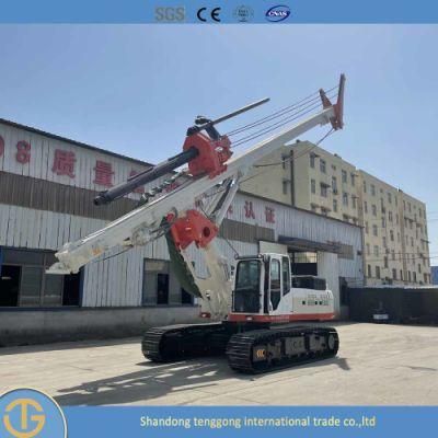 Crawler Type Portable Borehole Piling Rig for Highway Projects