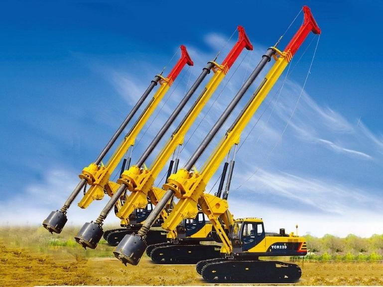 Yuchai 70m Rotary Drilling Rig Ycr220 Mine Drilling Rig
