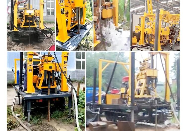 China Moving Speed 10km/H Drilling Depth 230m Depth Crawler Hydraulic Drilling Rig for Sale