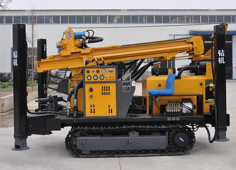 200m Depth Crawler Water Well Drilling Rig to Dig Deep Well Drilling for Sale