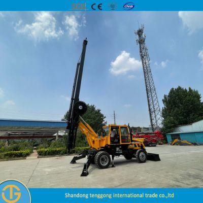 20mdepth Dl-180 Model Hydraulic Control Auger Construction Piling Machine