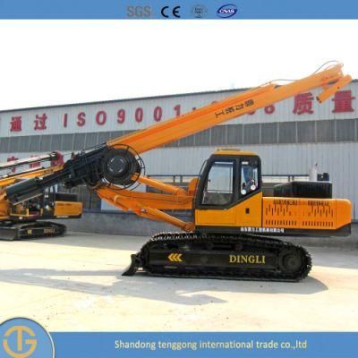 Hydraulic System Crawler Drilling Rig with Drill Bit