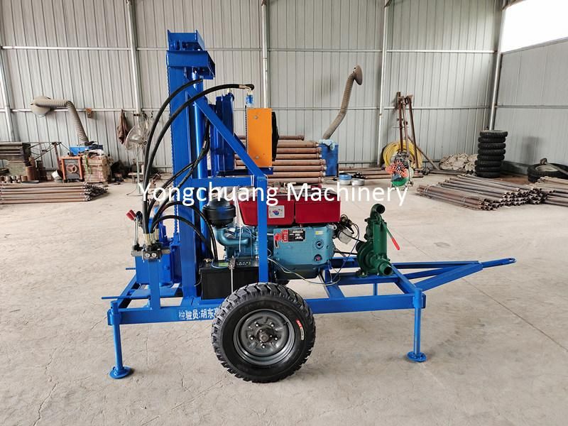 Cheap Portable Water Well Drilling Rig for 100m
