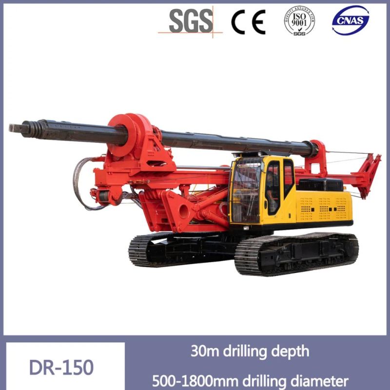 Hydraulic Water Well Rotary Core Drilling Rig Dr-150 for Building Construction