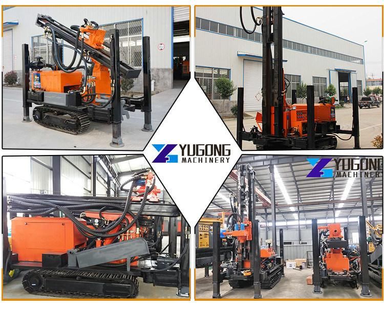 Hydraulic Air Compressor Water Well DTH Hammer Drilling Rig