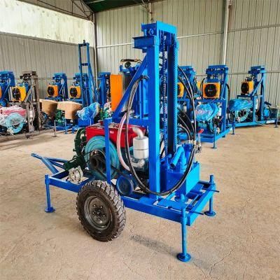 100m Hydraulic Mine Drilling Rigs Rotary Hole Borehole Drill Machines for Sale