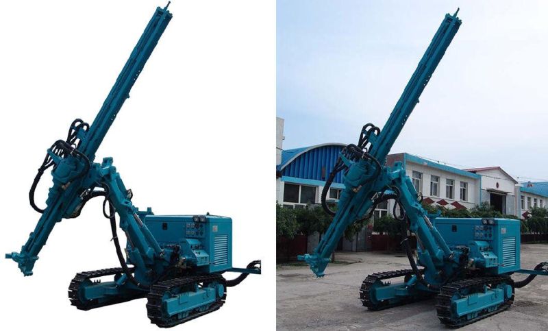 Gl-120y Crawler Down Hole Blast Hole Drilling Rig Prices