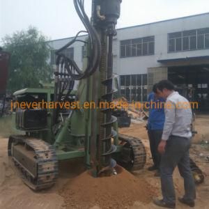 90-300mm Auger Spiral Micropile Drilling Rig for Solar Project Mz130y-2